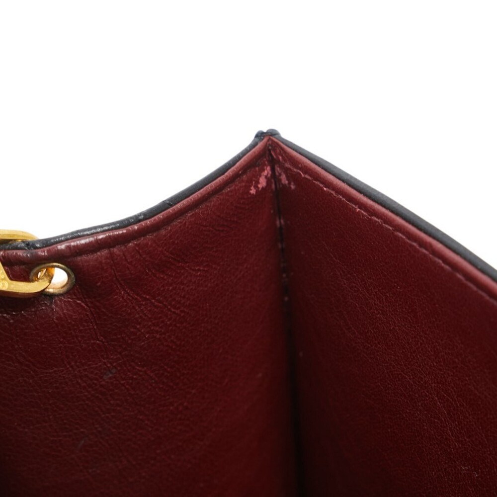 CHANEL Black Lambskin Leather Shoulder Bag - Picture 9 of 16